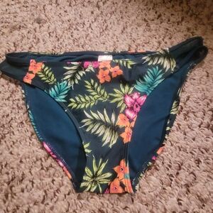 Xhilaration Vibrant Floral Bikini Bottom